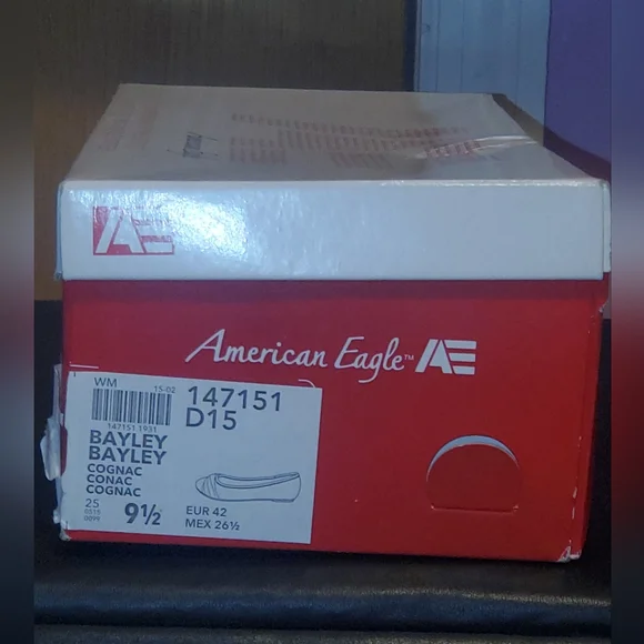 NWOT Cognac Flats by American Eagle - Picture 5 of 5